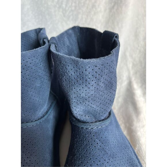 UGG Classic Mini Unlined Perforated Boots – Blue Sz 7 (1016852) - Picture 13 of 16